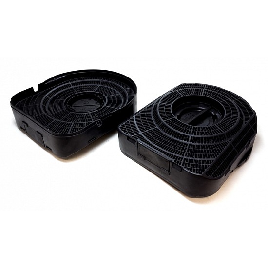 Filtre à charbon Alapure HFK169 / Compatible avec MCFE14 / E3CFE200 / 9029800605 / 89011721 / Type 200