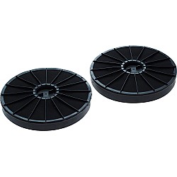 Alapure HFK49655 Compatible avec le filtre à charbon Miele DKF7-1 / 4965503 (2pcs)