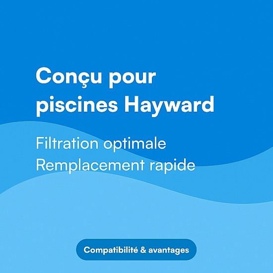 Filtre Alapure - pour Hayward C150SE / PA150S / CX150XRE Filtre Alapure - pour Hayward C150SE / PA150S / CX150XRE