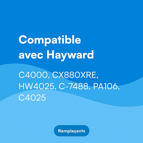 Filtre Alapure - pour Hayward C4000 / CX880XRE / HW4025 Filtre Alapure - pour Hayward C4000 / CX880XRE / HW4025