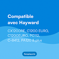 Filtre compatible avec Hayward StarClear CX1200RE / C1200 EURO pour piscine Filtre compatible avec Hayward StarClear CX1200RE / C1200 EURO pour piscine