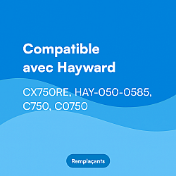 Filtre compatible avec Hayward StarClear CX750RE / C750 / C0750 pour piscine Filtre compatible avec Hayward StarClear CX750RE / C750 / C0750 pour piscine