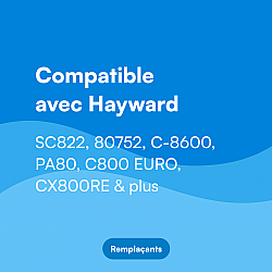 Filtre compatible avec Hayward StarClear C800 EURO / CX800RE / HW800 Filtre compatible avec Hayward StarClear C800 EURO / CX800RE / HW800