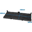 Alapure Carbon filter suitable for Bosch 11025806 / 11008216 / DSZ4561 Alapure Carbon filter suitable for Bosch 11025806 / 11008216 / DSZ4561