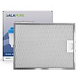 Filtre à graisse en métal 375x280.5mm pour Miele 8270321 par Alapure Filtre à graisse en métal 375x280.5mm pour Miele 8270321 par Alapure