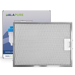 Filtre à graisse en métal 375x280.5mm pour Miele 8270321 par Alapure