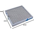 Alapure Metal filter suitable for Novy 563-8010A / 906109 / 247x247mm Alapure Metal filter suitable for Novy 563-8010A / 906109 / 247x247mm