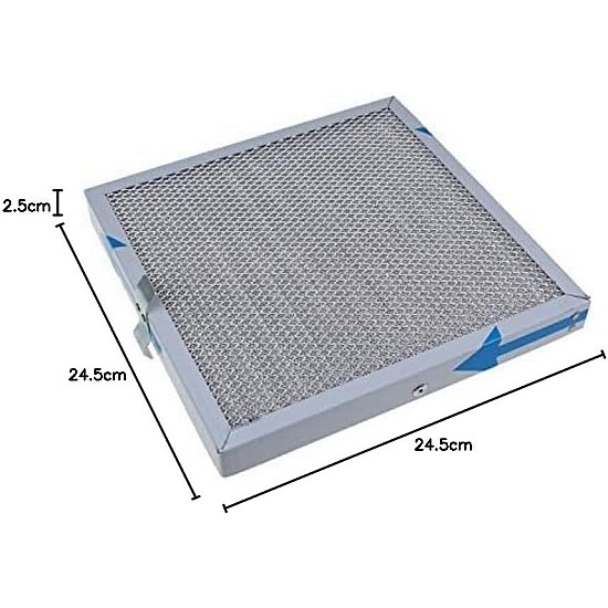 Alapure Metal filter suitable for Novy 563-8010A / 906109 / 247x247mm Alapure Metal filter suitable for Novy 563-8010A / 906109 / 247x247mm