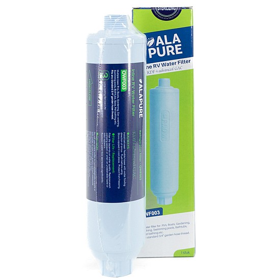 Filtre à eau pour caravane / Filtre à eau pour camping-car dAlapure OWF003 Filtre à eau pour caravane / Filtre à eau pour camping-car dAlapure OWF003
