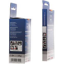 Siemens – Kit d’entretien machine à café : Pastilles de détartrage + pastilles de nettoyage 00312261