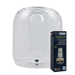 DeLonghi Kit d'entretien Machine à café Réservoir d'eau WI1468 + 1x détartrant liquide DLSC500