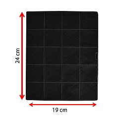 Filtre à charbon Alapure (lot de 2) – Compatible AEG 9029798767 / ECFB01 / 33005299