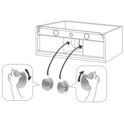 Filtre à charbon Franke 112.0564.564 (lot de 2)