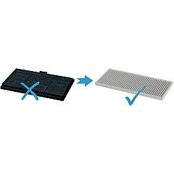 Viva Filtre à charbon CleanAir 17006837 / 11025805 / VVZ42V00 par Alapure HFK5001 Viva Filtre à charbon CleanAir 17006837 / 11025805 / VVZ42V00 par Alapure HFK5001