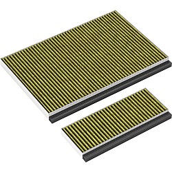 Alapure Carbon filter suitable for Constructa 17005802 / CZ51AIA0X0 (set) Alapure Carbon filter suitable for Constructa 17005802 / CZ51AIA0X0 (set)