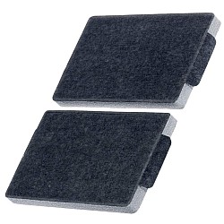 Alapure Compatible avec le filtre à charbon Miele DKF19-1 / FWKM-1423 de (2 St.) Alapure Compatible avec le filtre à charbon Miele DKF19-1 / FWKM-1423 de (2 St.)