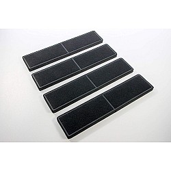 Alapure HFK3955 Convient pour Miele Filtre à charbon DKF21-1 / 9720600 (4pcs) Alapure HFK3955 Convient pour Miele Filtre à charbon DKF21-1 / 9720600 (4pcs)