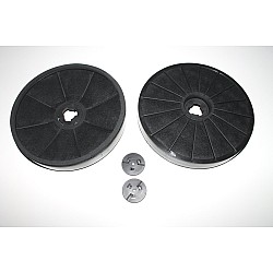 Alapure HFK49655 Compatible avec le filtre à charbon Miele DKF7-1 / 4965503 (2pcs)