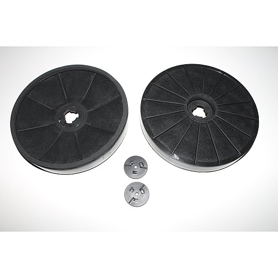 Alapure HFK49655 Compatible avec le filtre à charbon Miele DKF7-1 / 4965503 (2pcs)