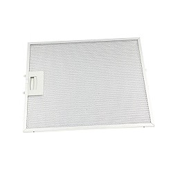 Filtre à graisse en métal 320x273mm pour Beko pour 129730007 / 115657 par Alapure 