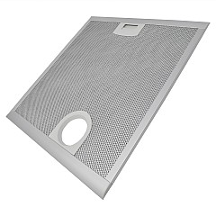 Filtre à graisse en métal 380x365mm d'origine Siemens 365477 / 00365477