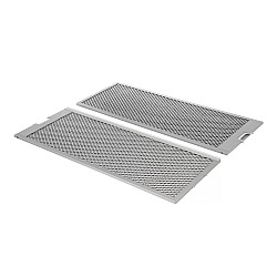 Filtre à graisse en métal (2pcs) 530x206mm d'origine Siemens 460007 / 00460007