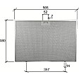 Alapure Metal filter suitable for Whirlpool 488000302744 565x380x8mm Alapure Metal filter suitable for Whirlpool 488000302744 565x380x8mm