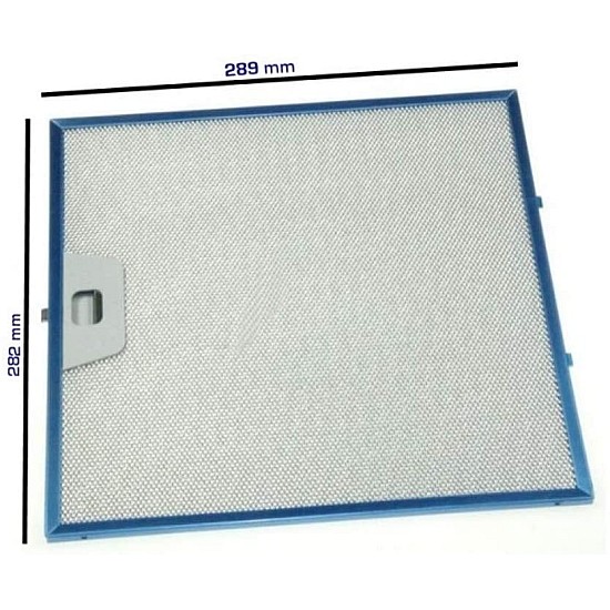 Alapure Metal filter suitable for Faber 1330063586 288x282x7mm Alapure Metal filter suitable for Faber 1330063586 288x282x7mm