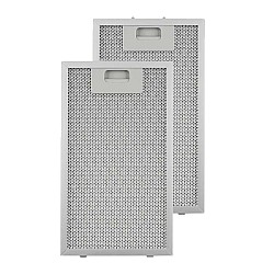 Filtre à graisse en métal (2pcs) 185x319mm Klarstein 10032228 par Alapure 