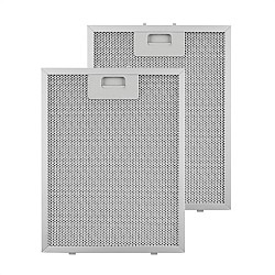 Filtre à graisse en métal 244x313mm pour Klarstein 10032230 par Alapure