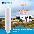 Filtre à eau pour caravane / Filtre à eau pour camping-car avec tuyau dAlapure OWF003 Filtre à eau pour caravane / Filtre à eau pour camping-car avec tuyau dAlapure OWF003