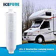 Filtre à eau pour caravane / Filtre à eau pour camping-car avec tuyau dAlapure OWF003 Filtre à eau pour caravane / Filtre à eau pour camping-car avec tuyau dAlapure OWF003