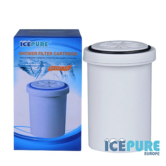 Changer le filtre Icepure SF001-HF Pour le filtre de douche Icepure SF001-H Anti-calcaire Changer le filtre Icepure SF001-HF Pour le filtre de douche Icepure SF001-H Anti-calcaire