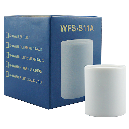 Changer le filtre Filtre à douche WFS-S11A et WFS-S12B Sans calcaire Changer le filtre Filtre à douche WFS-S11A et WFS-S12B Sans calcaire