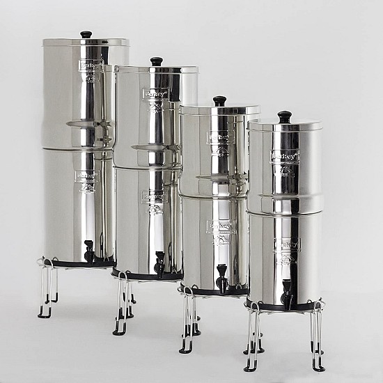 British Berkefeld Deluxe Standard en acier inoxydable par Alapure OWF022 British Berkefeld Deluxe Standard en acier inoxydable par Alapure OWF022