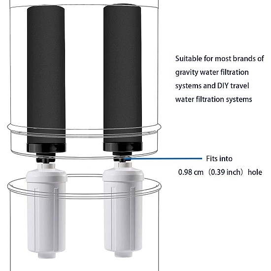 Éléments filtrants Berkey pour le fluor et larsenic (PF-2) dAlapure OWF005 Éléments filtrants Berkey pour le fluor et larsenic (PF-2) dAlapure OWF005