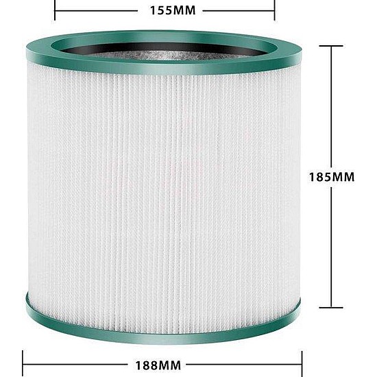 Filtre HEPA Alapure pour Dyson TP03 / TP02 / TP01 / BP01 / 967089-17 Filtre HEPA Alapure pour Dyson TP03 / TP02 / TP01 / BP01 / 967089-17