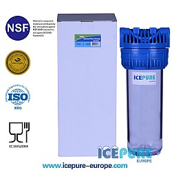 10 pouces Raccordement du boîtier du filtre 1 pouce