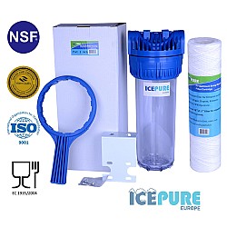 Icepure 10inch Filter Housing Set with Sediment Filter ICP-PPW10-50 Icepure 10inch Filter Housing Set with Sediment Filter ICP-PPW10-50