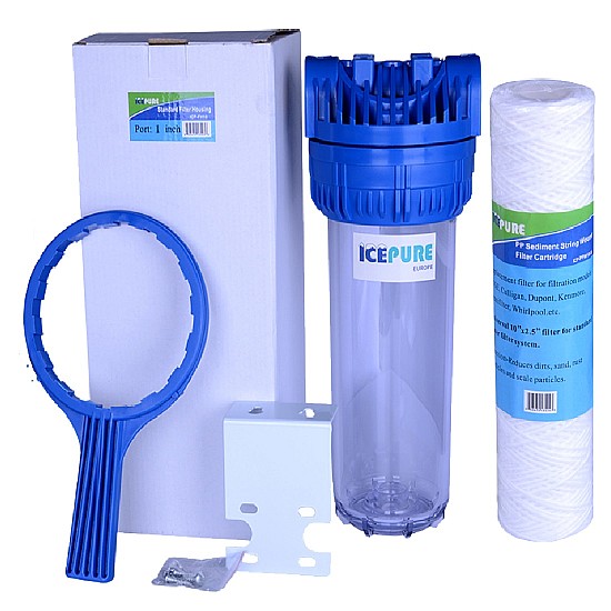Icepure 10inch Filter Housing Set with Sediment Filter ICP-PPW10-50 Icepure 10inch Filter Housing Set with Sediment Filter ICP-PPW10-50