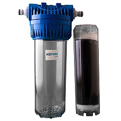 Kit de boîtier de filtre de 10 pouces avec filtre en fer Kit de boîtier de filtre de 10 pouces avec filtre en fer