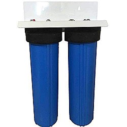 2 étages 20inch BigBlue Filter Housing Connection 1inch