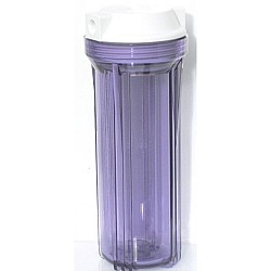 Boîtier de filtre 2 pièces transparent 