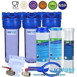 Filtre à eau pour toute la maison avec filtre lavable