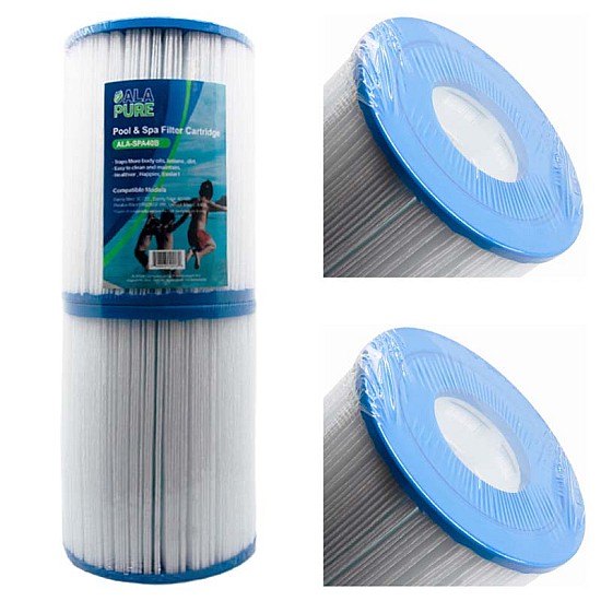 Filtre pour spa (2pcs) PRB25SF-PR / 40505 / C-4405 / SC732 par Alapure Filtre pour spa (2pcs) PRB25SF-PR / 40505 / C-4405 / SC732 par Alapure