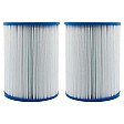 Filtre pour spa (2pcs) PRB25SF-PR / 40505 / C-4405 / SC732 par Alapure Filtre pour spa (2pcs) PRB25SF-PR / 40505 / C-4405 / SC732 par Alapure
