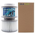 Filtre pour spa Alapure (2pcs) MSpa / SC802 / 40104 avec porte-filtre Filtre pour spa Alapure (2pcs) MSpa / SC802 / 40104 avec porte-filtre