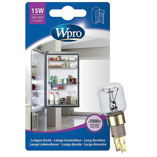 WPRO Lampe pour réfrigérateur TClick / 484000000979 WPRO Lampe pour réfrigérateur TClick / 484000000979