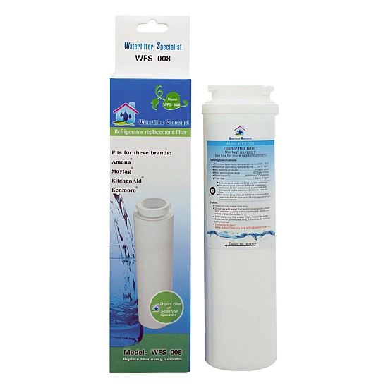 Amana Puri Filtre à eau propre WFS-008 / UKF8001 / 4396395 (3 pièces) Amana Puri Filtre à eau propre WFS-008 / UKF8001 / 4396395 (3 pièces)