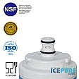 Icepure Filtre à eau adapté à Arcelik 4830310100 Icepure Filtre à eau adapté à Arcelik 4830310100